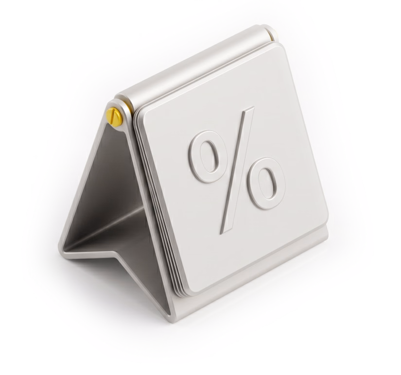 Percent every month