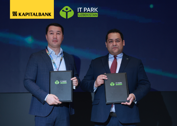 Kapitalbank va IT Park strategik hamkorlik to‘g‘risida memorandum imzoladi