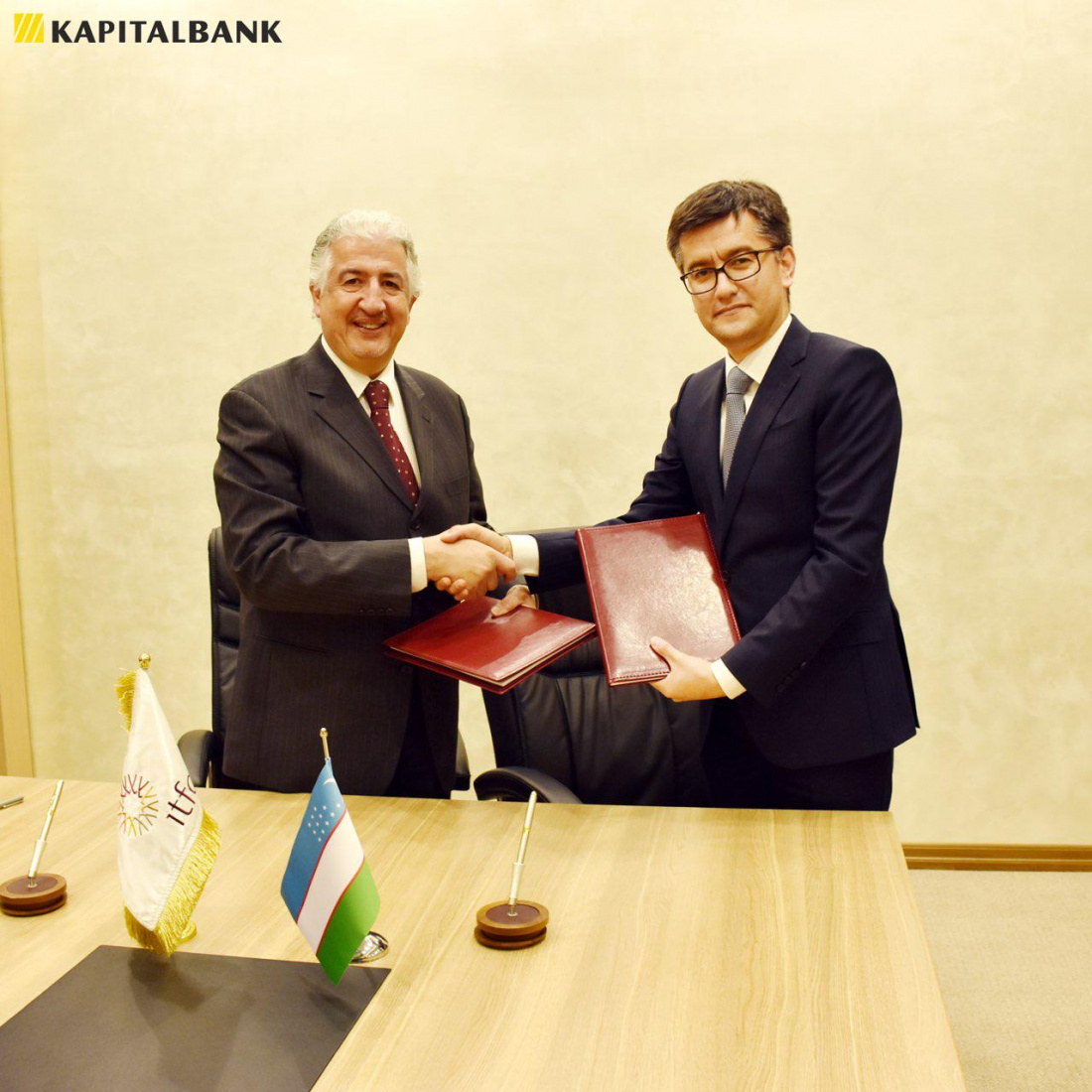 On November 12, 2018, “Kapitalbank” JSCB and Islamic Trade Finance Corporation  have signed  Line of Trade Financing Agreement worth 4 mllion US dollars 
