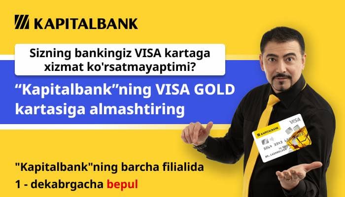 Sizning bankingiz biron sababga ko'ra Visa kartangizga xizmat ko'rsatishni to'xtatdimi?