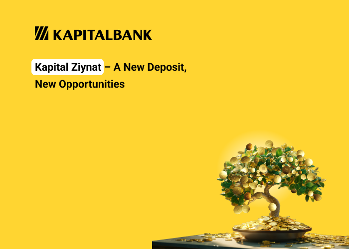 Kapitalbank has launched a fixed-term deposit at 20% per annum