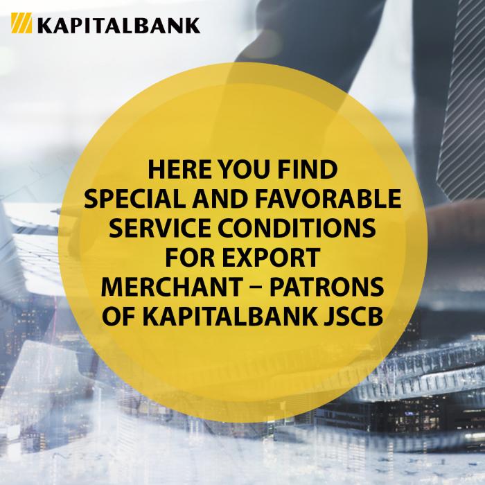 KAPITALBANK JSCB is going to inform you about Cheering News that will surely give Joy to you!