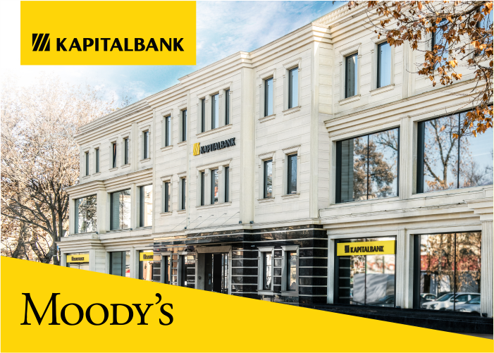 Moody’s reytinglik agentligi “Kapitalbank” ATB reytingini oshirdi