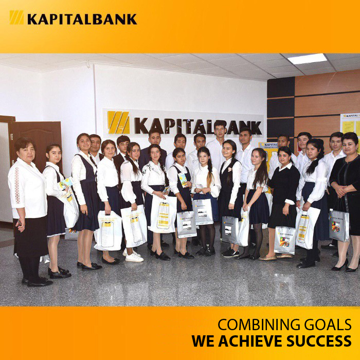 The employees of the Kapitalbank JSCB have told to the oncoming generation how to save money