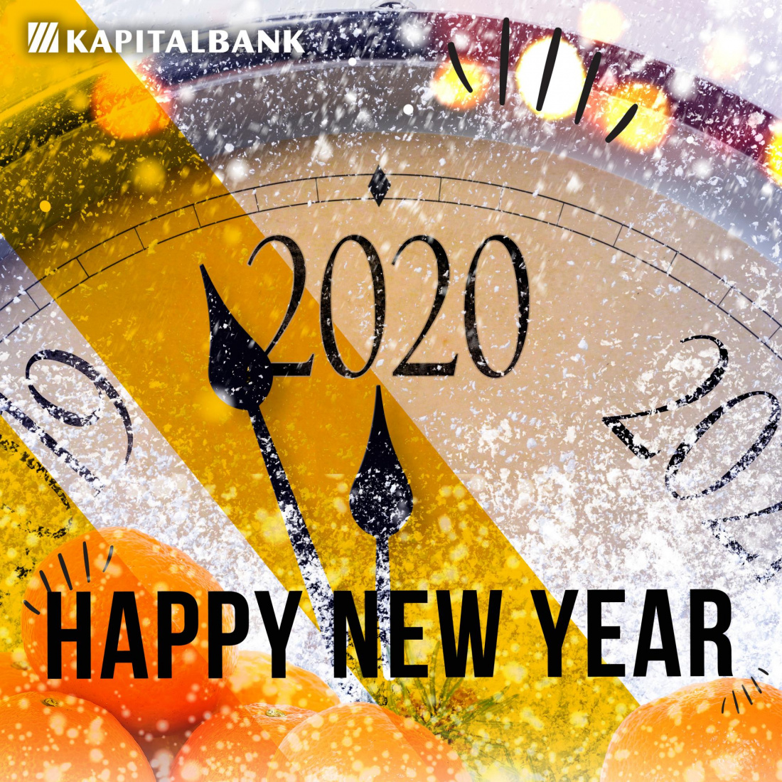 "Kapitalbank" JSCB  congratulates everybody with upcoming 2020 year!