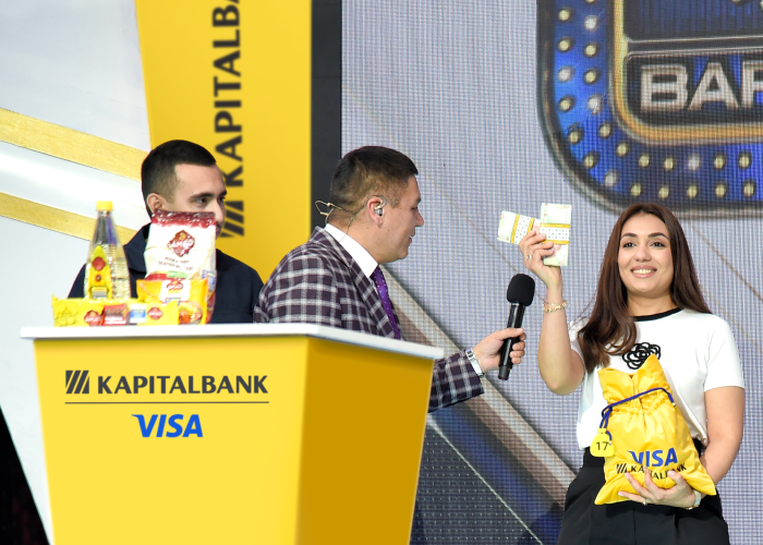 «Килограммы денег» достались новым победителям розыгрыша Visa Kapitalbank