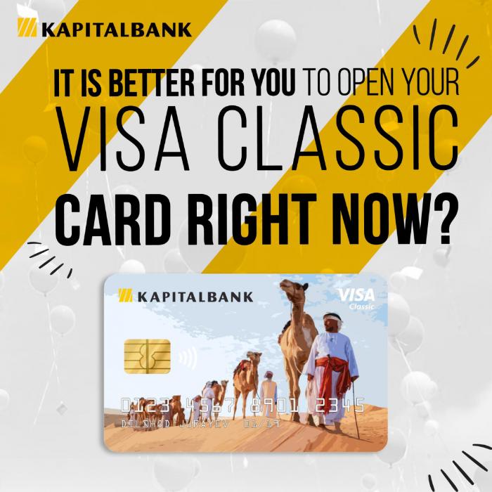 Why not meet February with a brand new Visa Classic?