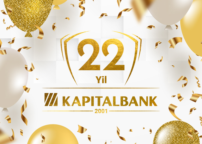 “Kapitalbank” ATB 22 yoshda