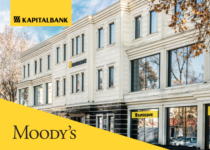 Moody’s xalqaro reyting agentligi Kapitalbank reytingini tasdiqladi