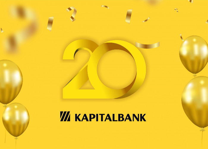 Kapitalbank 20 yilligini nishonlamoqda!