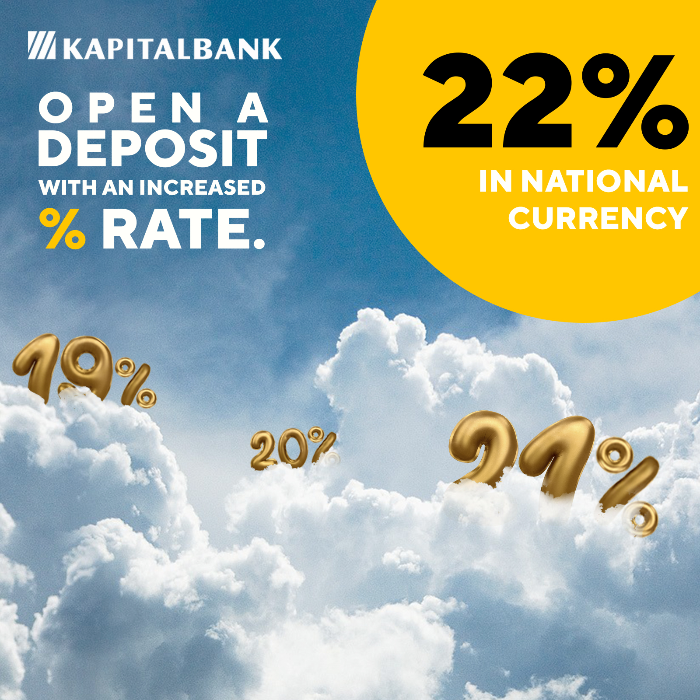 We never cease to please you, dear friends!  Especially for you we have INCREASED the interest rate to 22%.