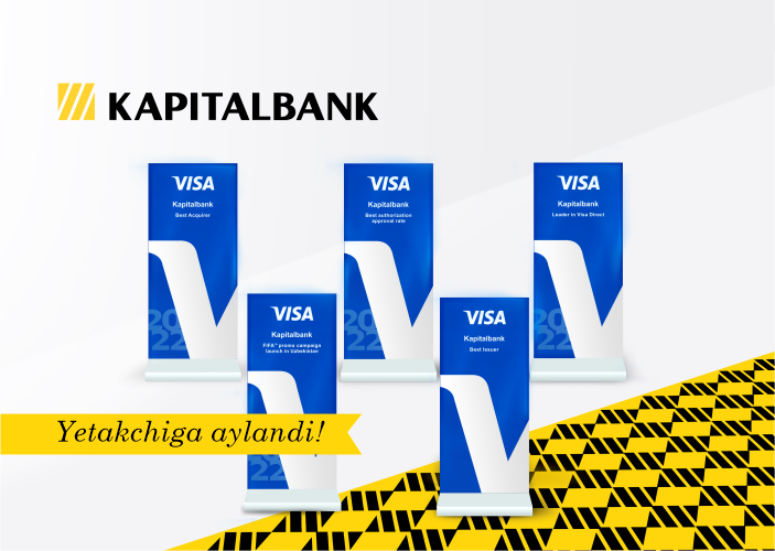 “Kapitalbank” ATB Visa Awards yetakchisi bo‘ldi 