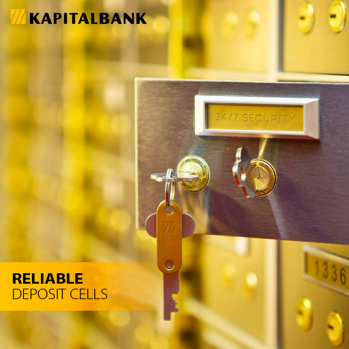 The deposit cell is considered the world standard in storing valuables.